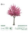 GloboStar® Artificial Garden BOUGAUVILLEA 20670 Τεχνητό Διακοσμητικό Δέντρο με Ανθη Μπουκανβίλιας Φουξ Υ250cm